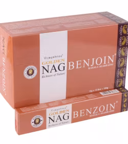Vijayshree - Golden Nag Benzoin, rökelsepinnar