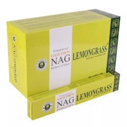 Vijayshree - Golden Nag Lemongrass, rökelsepinnar