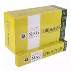 Vijayshree - Golden Nag Lemongrass, rökelsepinnar