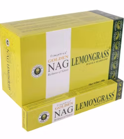 Vijayshree - Golden Nag Lemongrass, rökelsepinnar