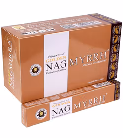 Vijayshree - Golden Nag Myrrh, rökelsepinnar