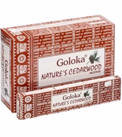 GOLOKA - Nature's Cedarwood, rökelsepinnar