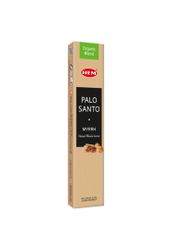 HEM - Organic Blend Palo Santo ● Myrrh, rökelsepinnar