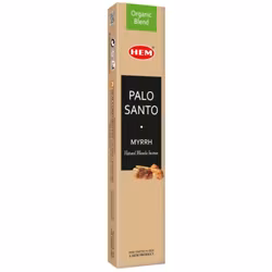 HEM - Organic Blend Palo Santo ● Myrrh, rökelsepinnar