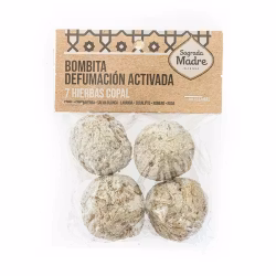 Sagrada Madre - Bombitas, 7 örter & Copal rökelsebollar 4-pack (påse)