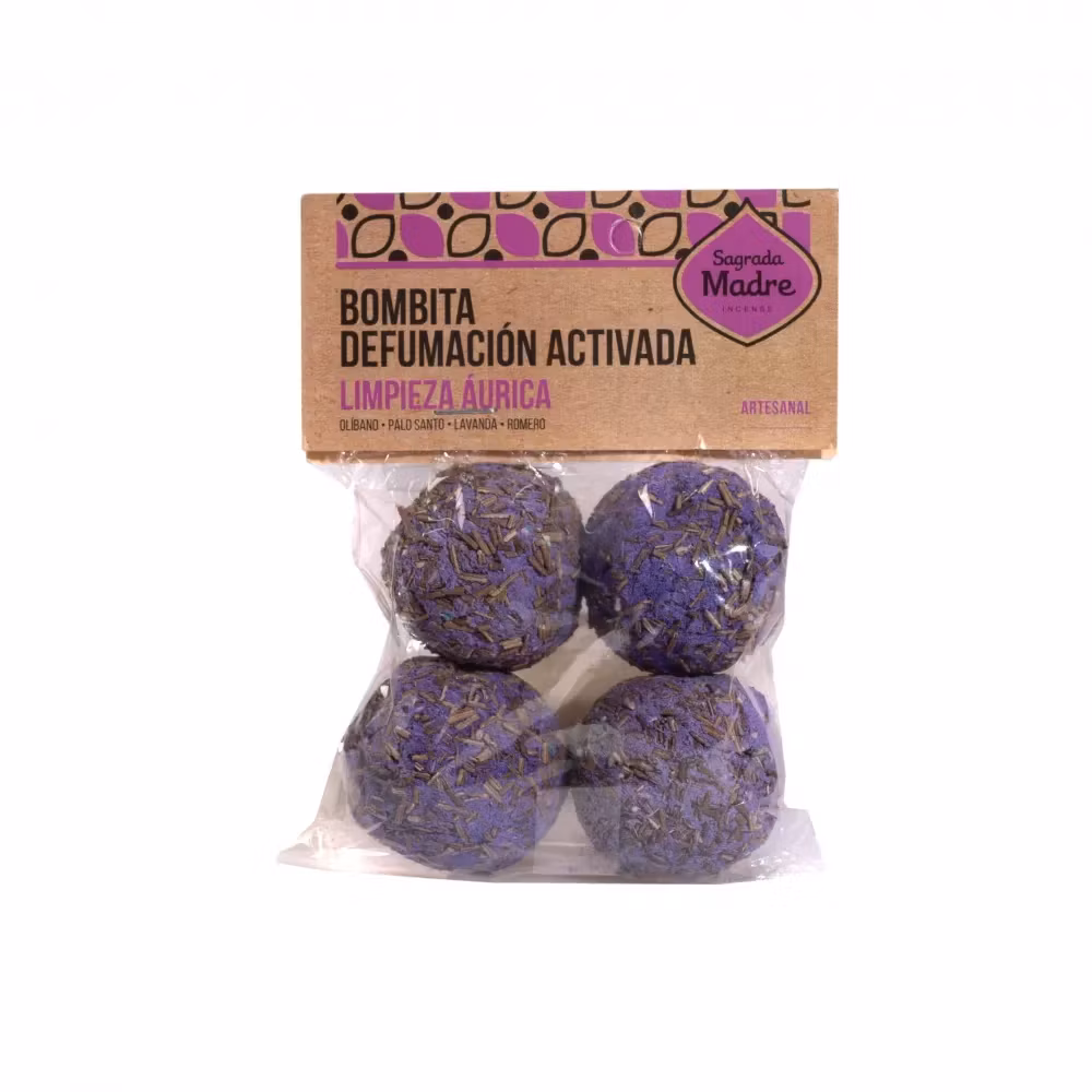 Sagrada Madre - Bombitas, Auric Cleansing rökelsebollar 4-pack (påse)
