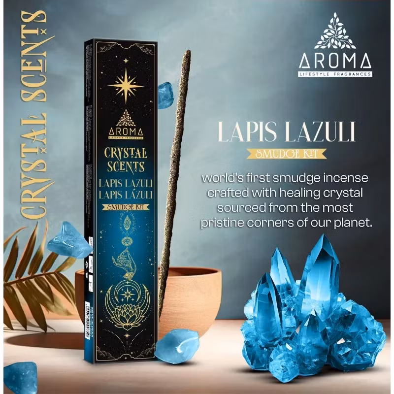 Aroma - Crystal Scents Lapis Lazuli, rökelsepinnar
