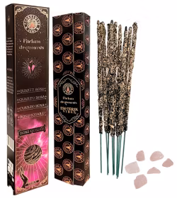 Fragrances & Sens - Venus & Rosenkvarts, rökelsepinnar