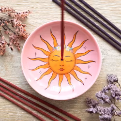 Rökelsehållare i keramik The Sun