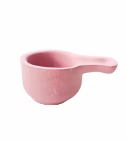 Rökelsehållare, keramisk rosa
