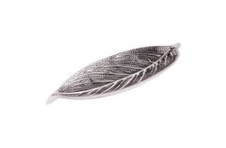 Rökelsehållare, stort löv silver