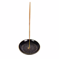 Rökelsehållare - Astrology (Svart), keramik