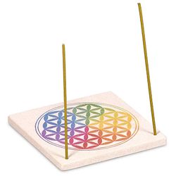 Rökelsehållare i sandsten, Flower Of Life