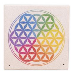 Rökelsehållare i sandsten, Flower Of Life