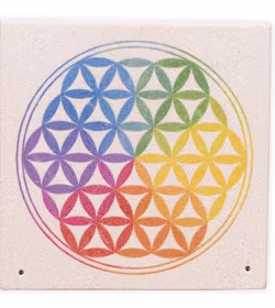 Rökelsehållare i sandsten, Flower Of Life