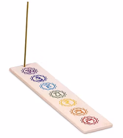 Rökelsehållare i sandsten, Seven Chakra lång