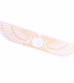 Rökelsehållare vit marmor, Horus Wings