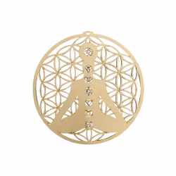 Kristallgrid, Chakra 20 cm