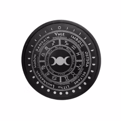 Pendelbräda mangoträ, Wheel Of The Year svart/silver