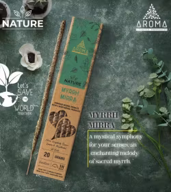 Aroma - Orgánico Nature Myrrh, rökelsepinnar