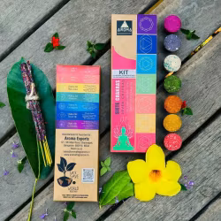 Aroma - Seven Chakras, rökelsepinnar & rökelsebomber