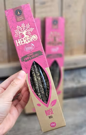 Herbio - Rose, rökelsepinnar