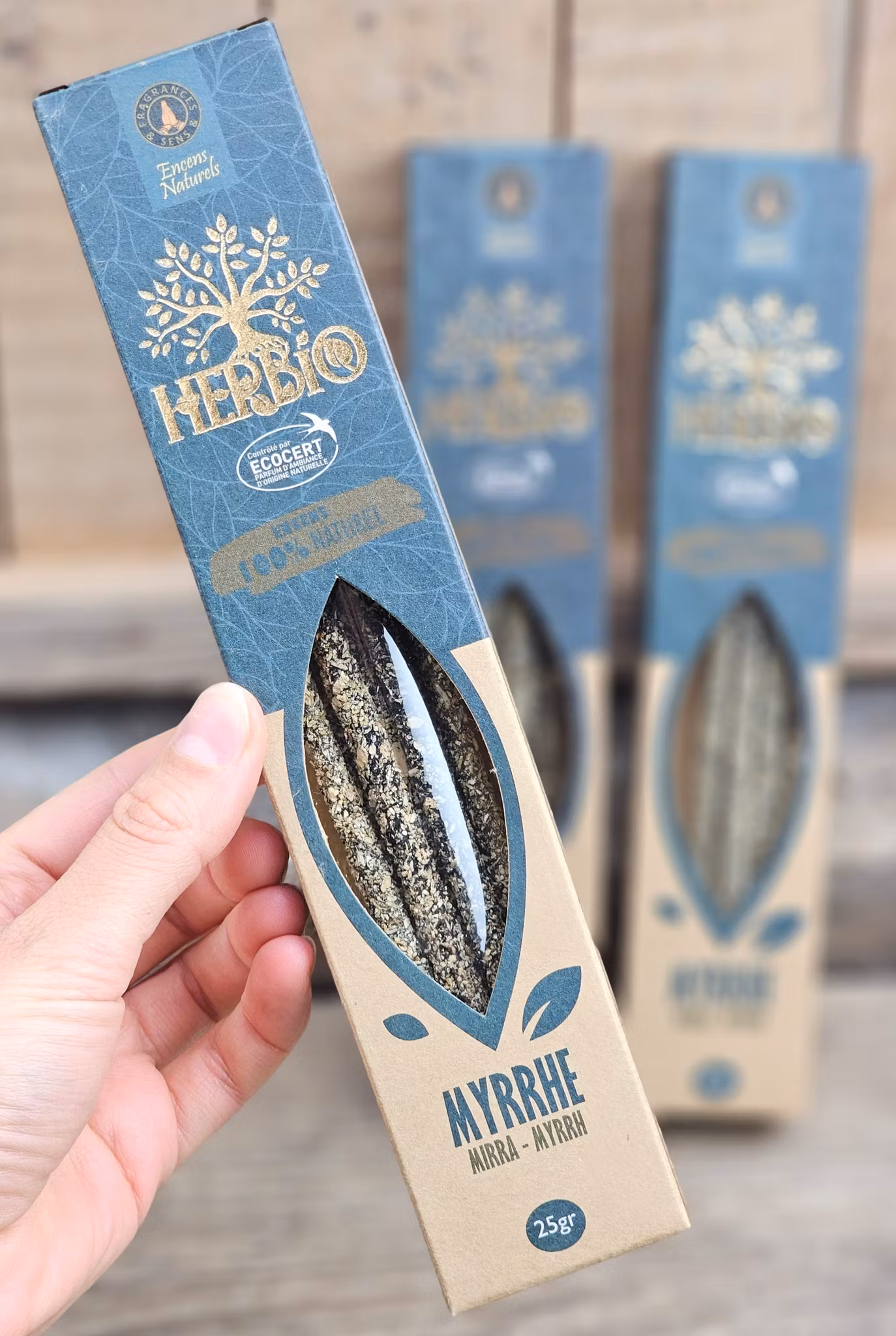 Herbio - Myrrh, rökelsepinnar
