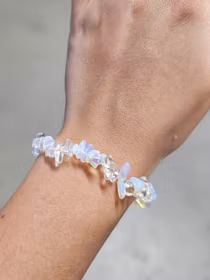 Opalit, chipsarmband -30% fyndexemplar (Obs! Syntetisk!)