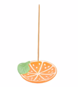 Rökelsehållare i keramik Sweet Orange
