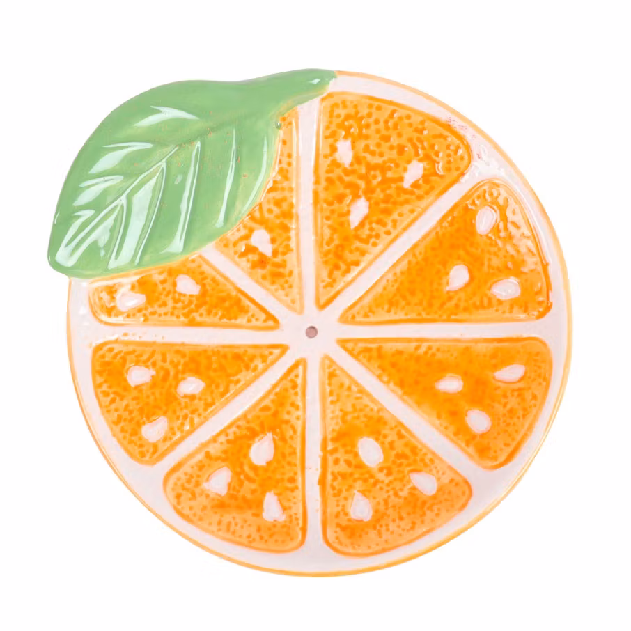 Rökelsehållare i keramik Sweet Orange