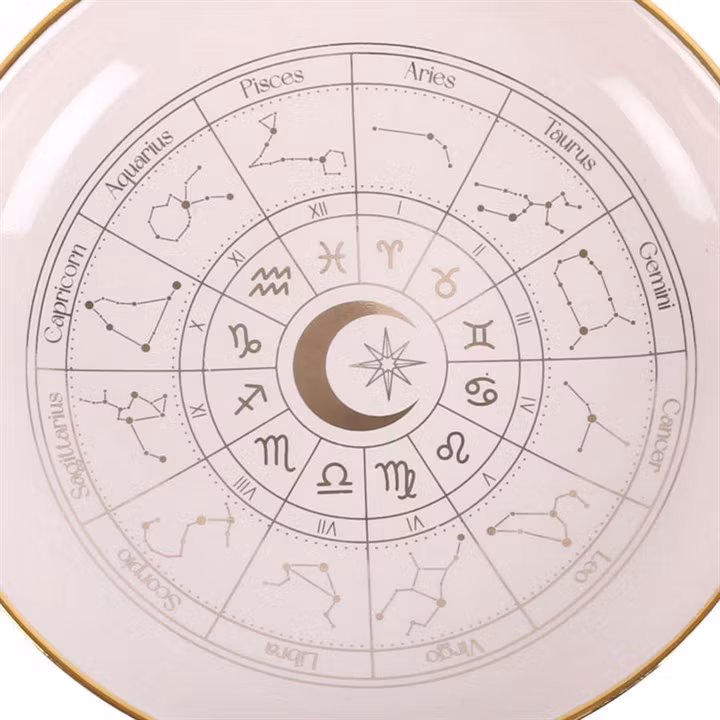 Fat i keramik, Astrology off-white