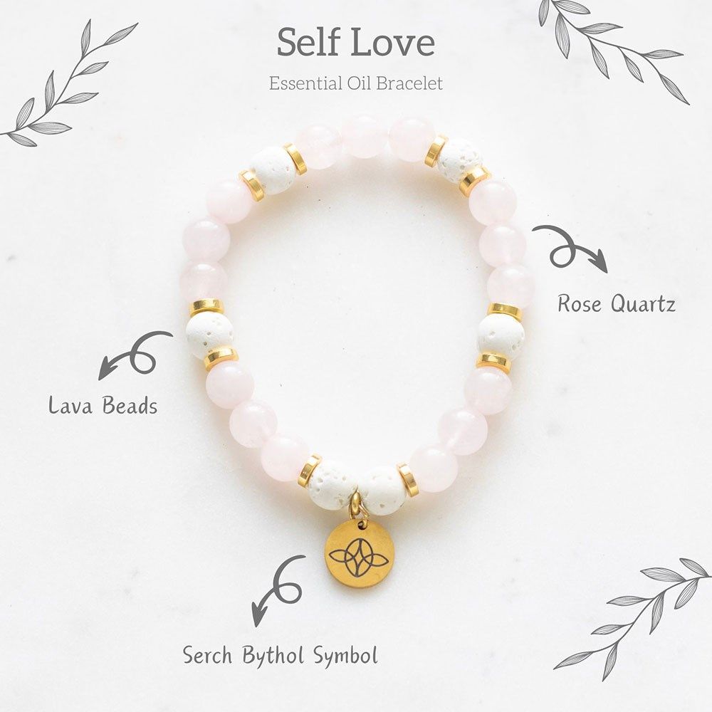 Self Love kit med eterisk olja & armband