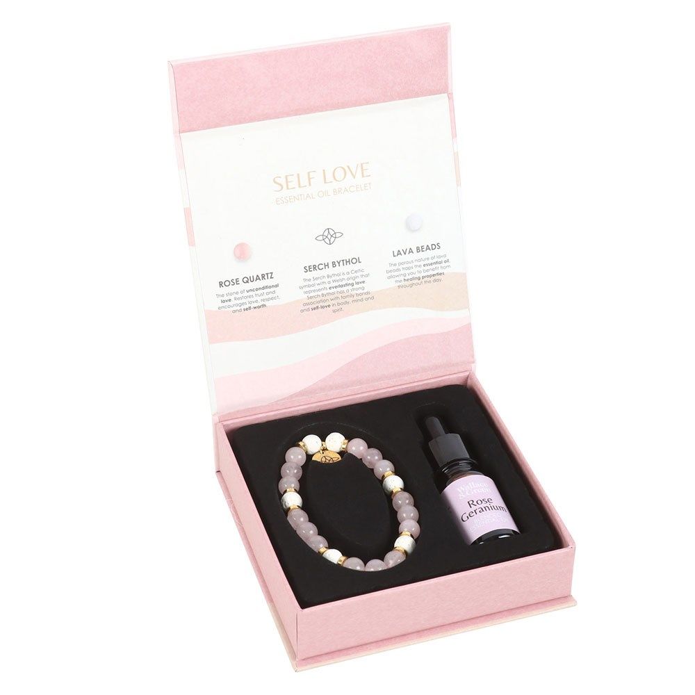 Self Love kit med eterisk olja & armband