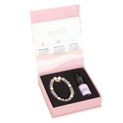 Self Love kit med eterisk olja & armband