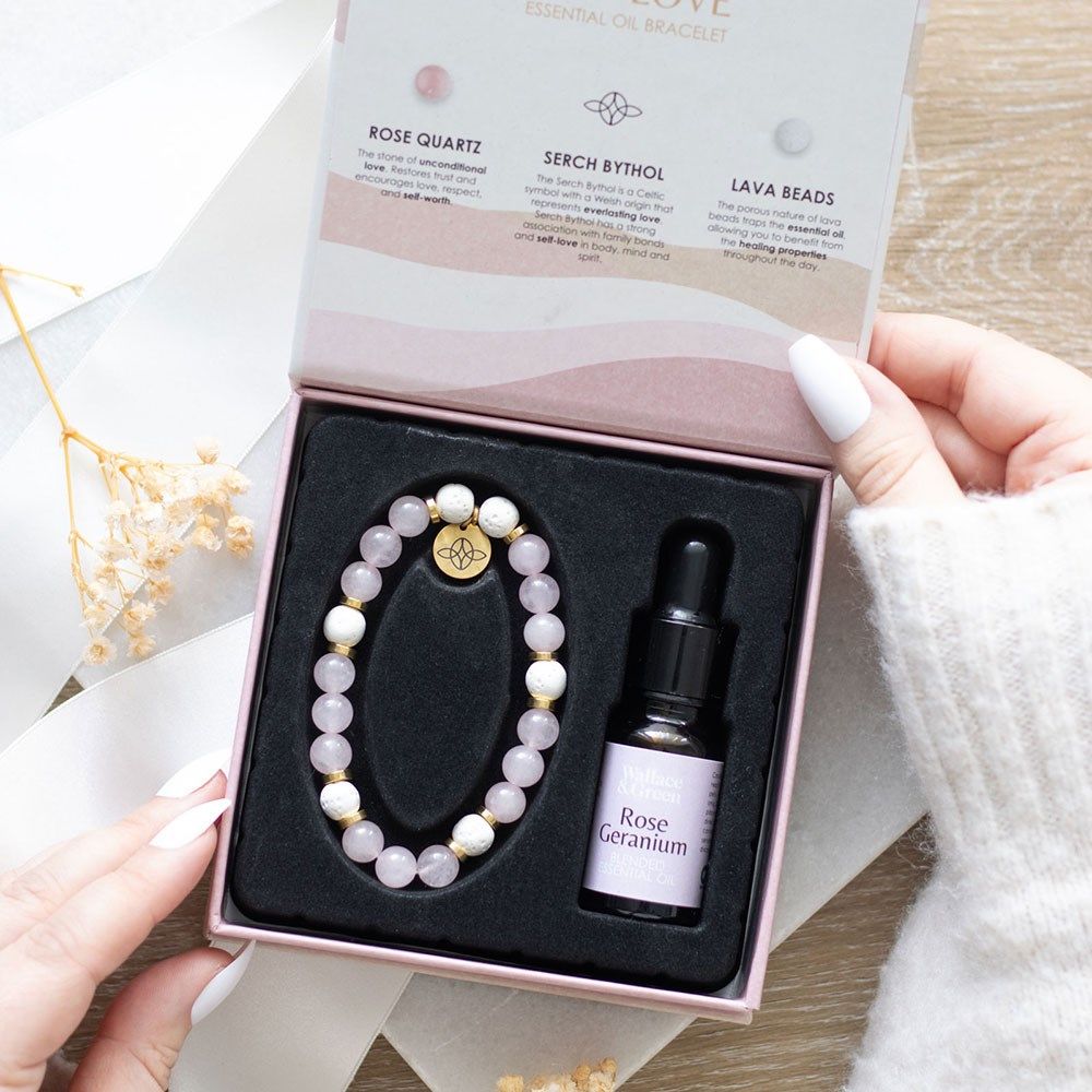 Self Love kit med eterisk olja & armband