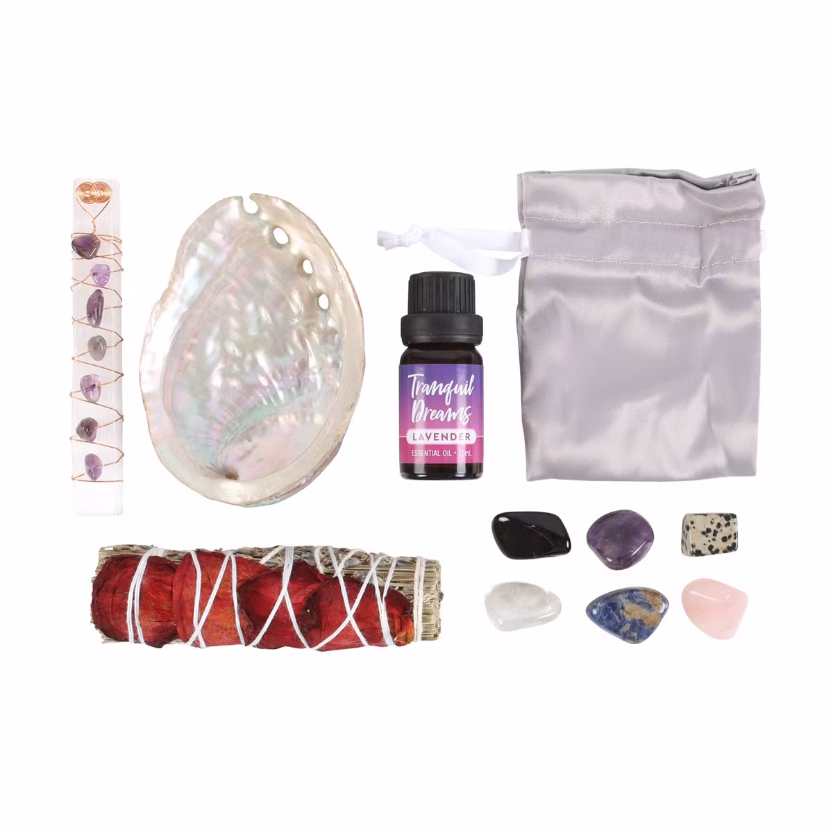 Tranquil Dreams Sleep Wellness, presentförpackning kit / Kristallkit för välbefinnande