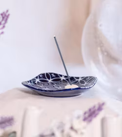 Rökelsehållare i keramik, Zen Ruri Shippoh