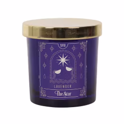 Tarot The Star - Lavender, doftljus 25h