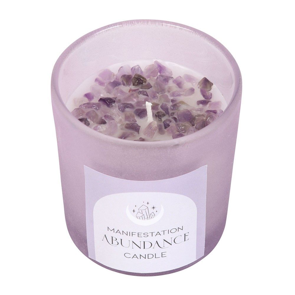 Abundance - French Lavender, doftljus för manifestation med Ametist 25h