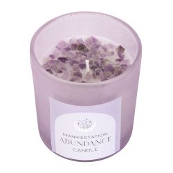 Abundance - French Lavender, doftljus för manifestation med Ametist 25h