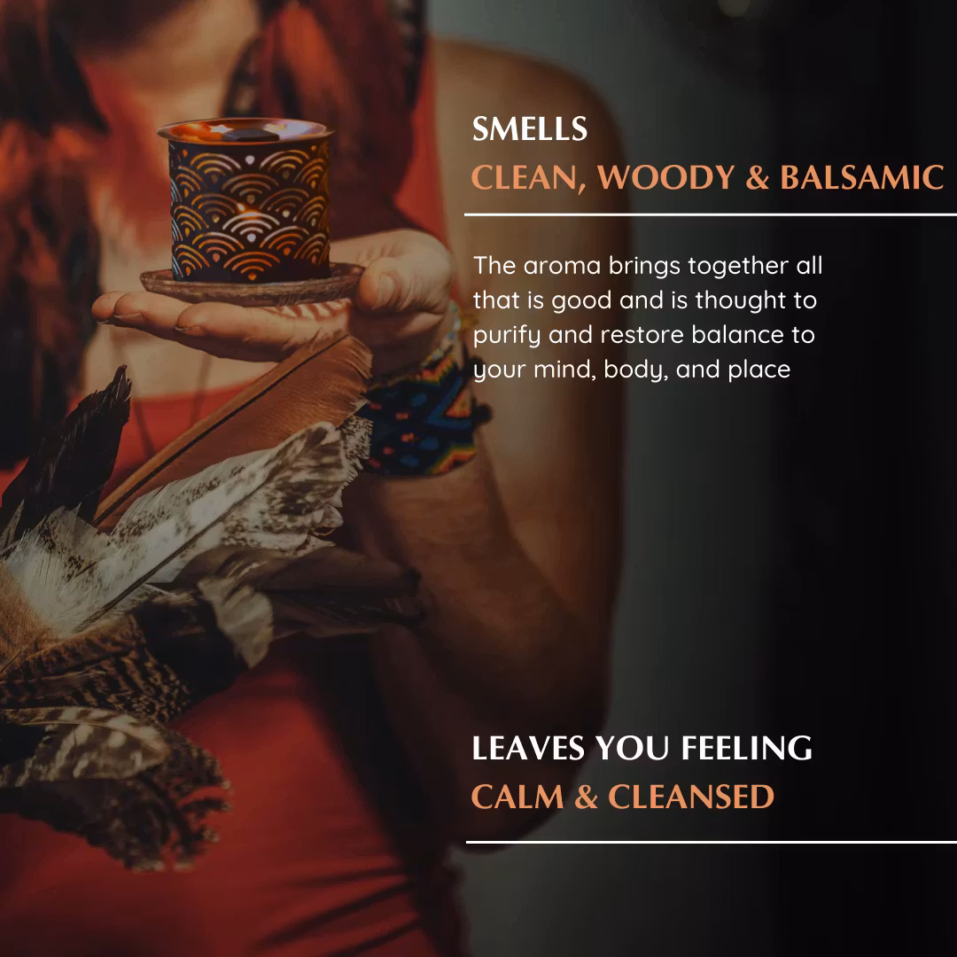 Aromafume - White Sage & Frankincense, rökelsebrickor