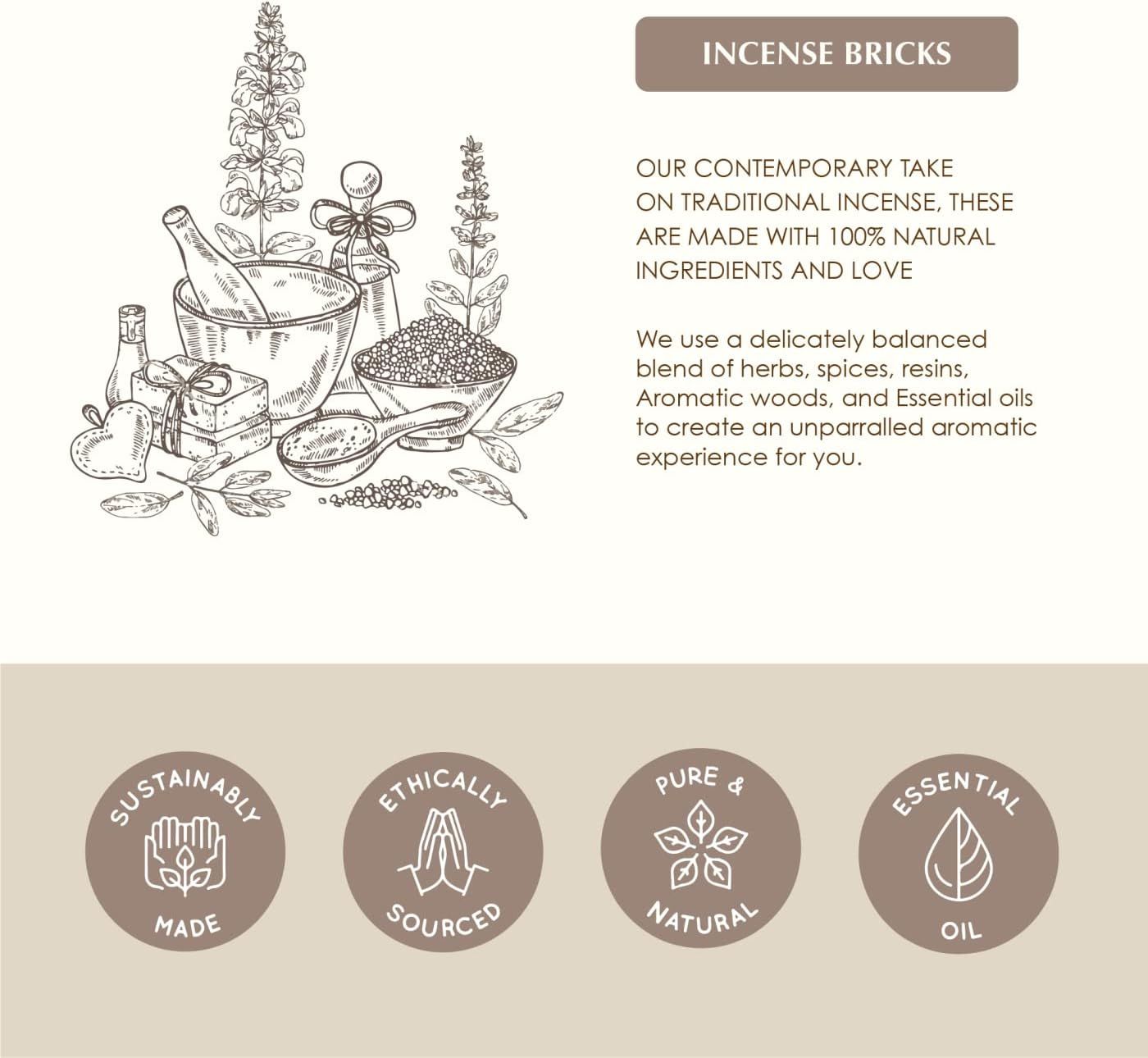 Aromafume - Feng shui Metal, rökelsebrickor