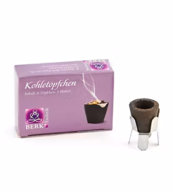Holy Smokes - Kolskålar, smudge cups (neutralt rökelsekol i koppformat)