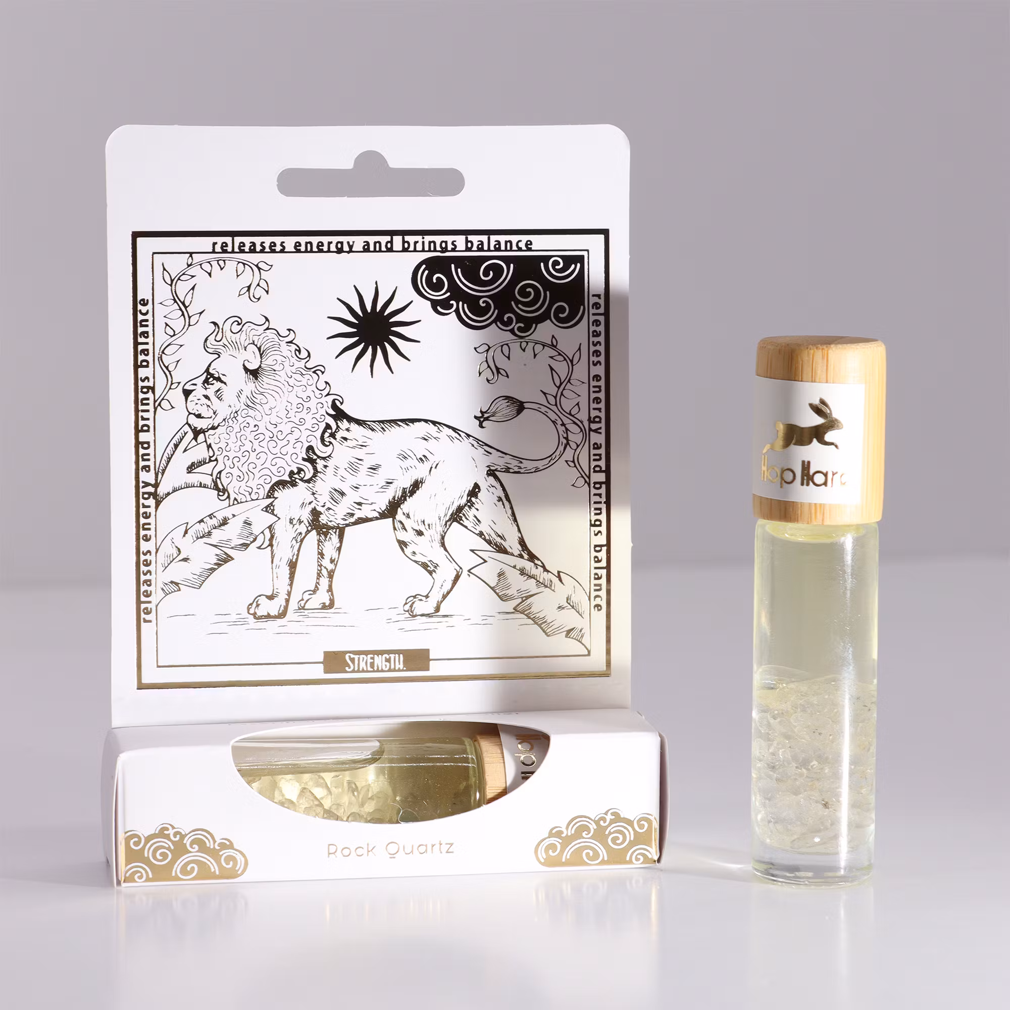 Hop Hare - The Lion, roll on eterisk oljeblandning med Bergkristall