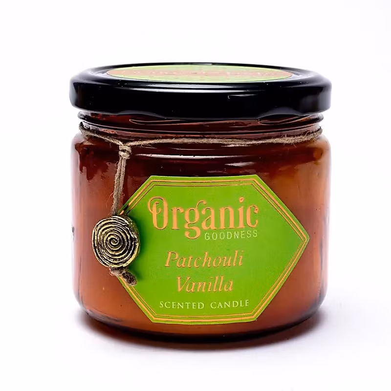 Song Of India - Patchouli Vanilla, doftljus 55h