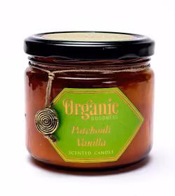 Song Of India - Patchouli Vanilla, doftljus 55h