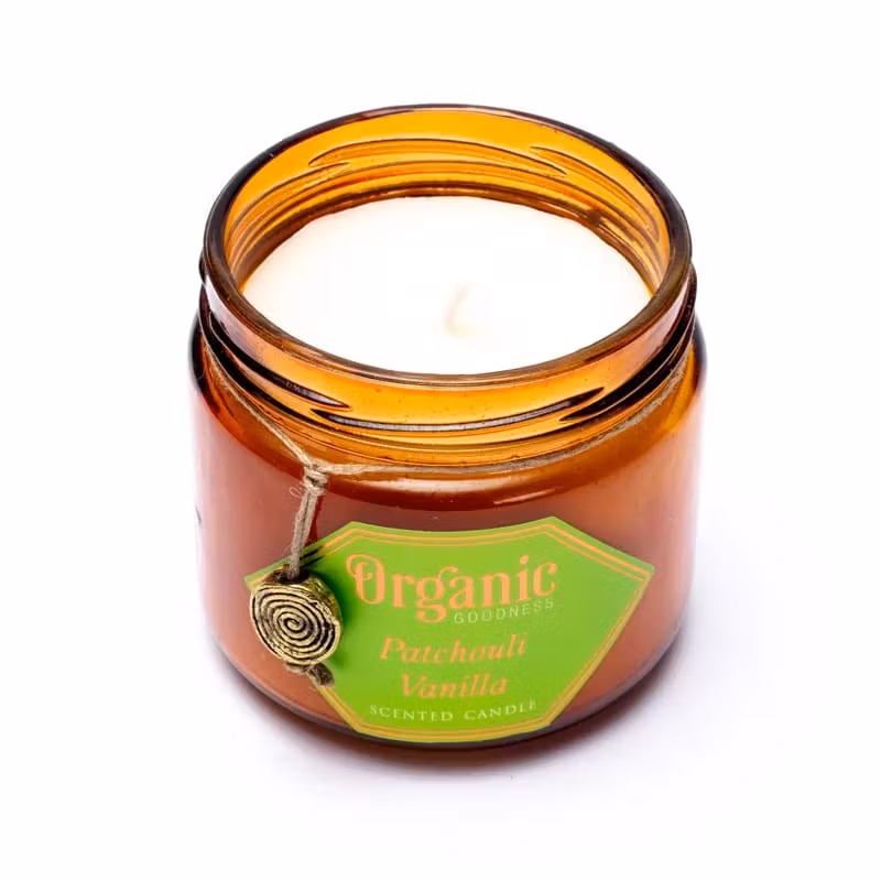 Song Of India - Patchouli Vanilla, doftljus 55h