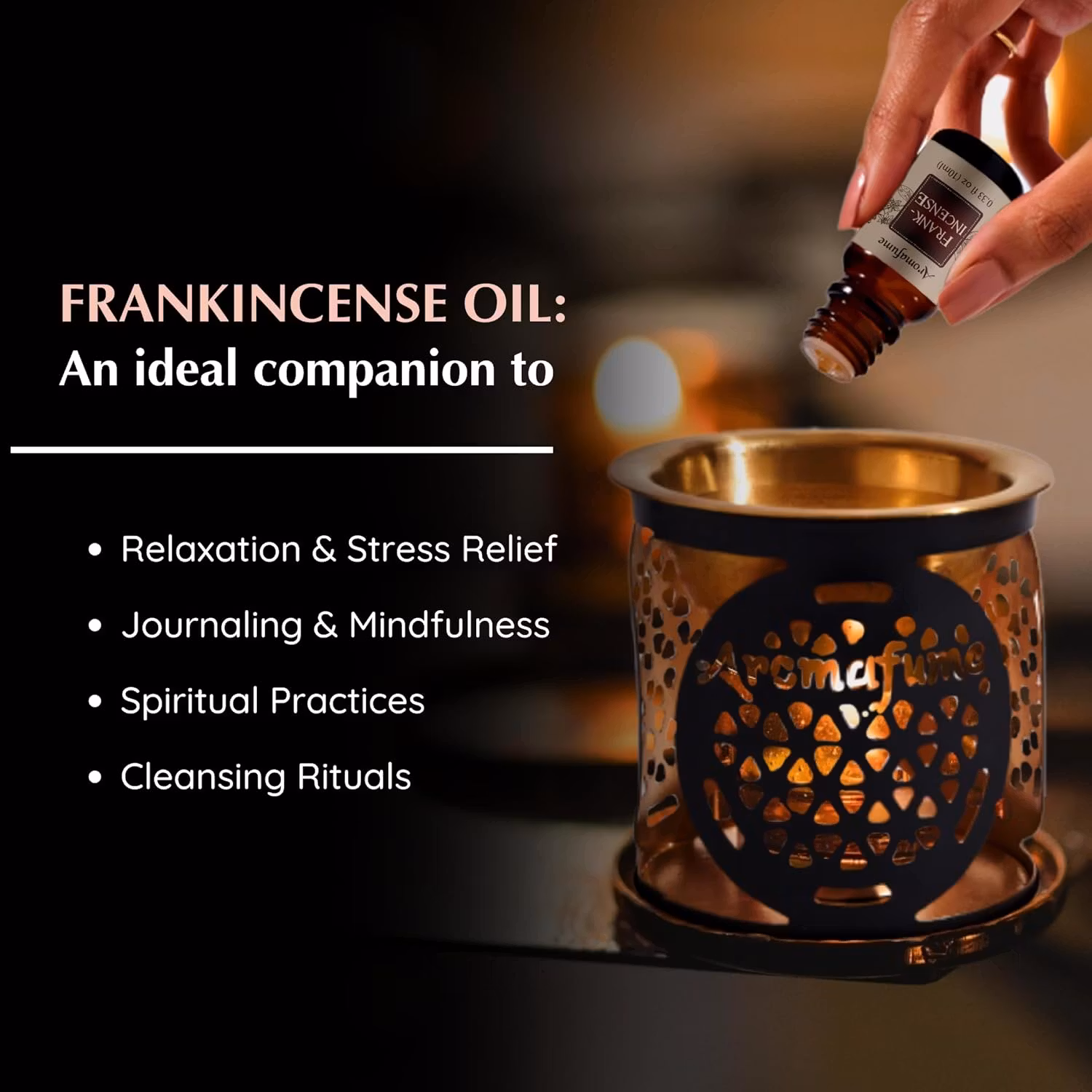 Aromafume - Frank-incense, Eterisk olja Aromaterapi