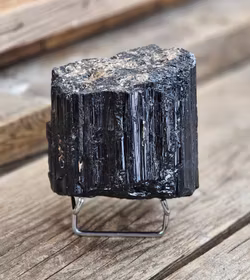 Svart Turmalin rå XL #2