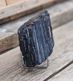 Svart Turmalin rå XL #4